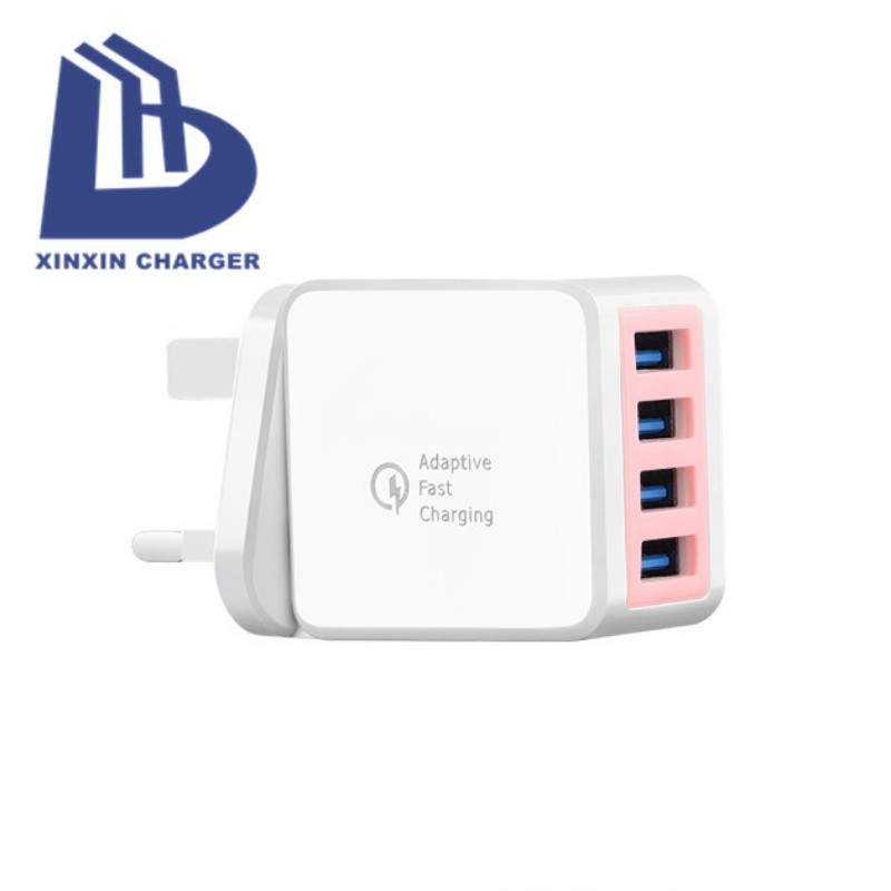 Modul 2.1A 4 Port USB Wall Charger AC Travel Charger Adaptor portabil încărcător 18W 3.0 încărcător rapid