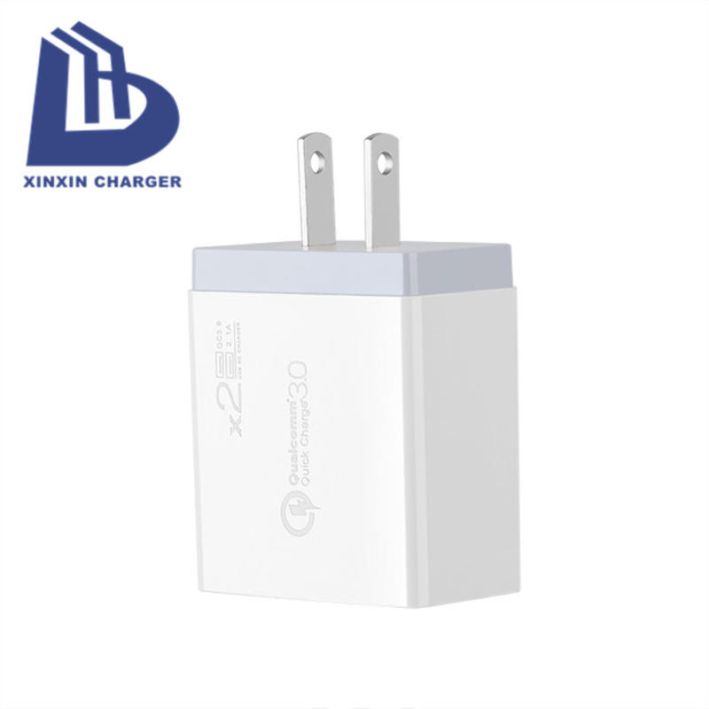 UE/SUA/UK PD 18W +5V 2.4A 2 port USB C Fast Charger încărcător universal multiturism